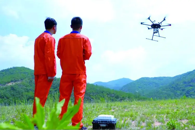 石排镇无人机倾斜摄影巡检拍摄